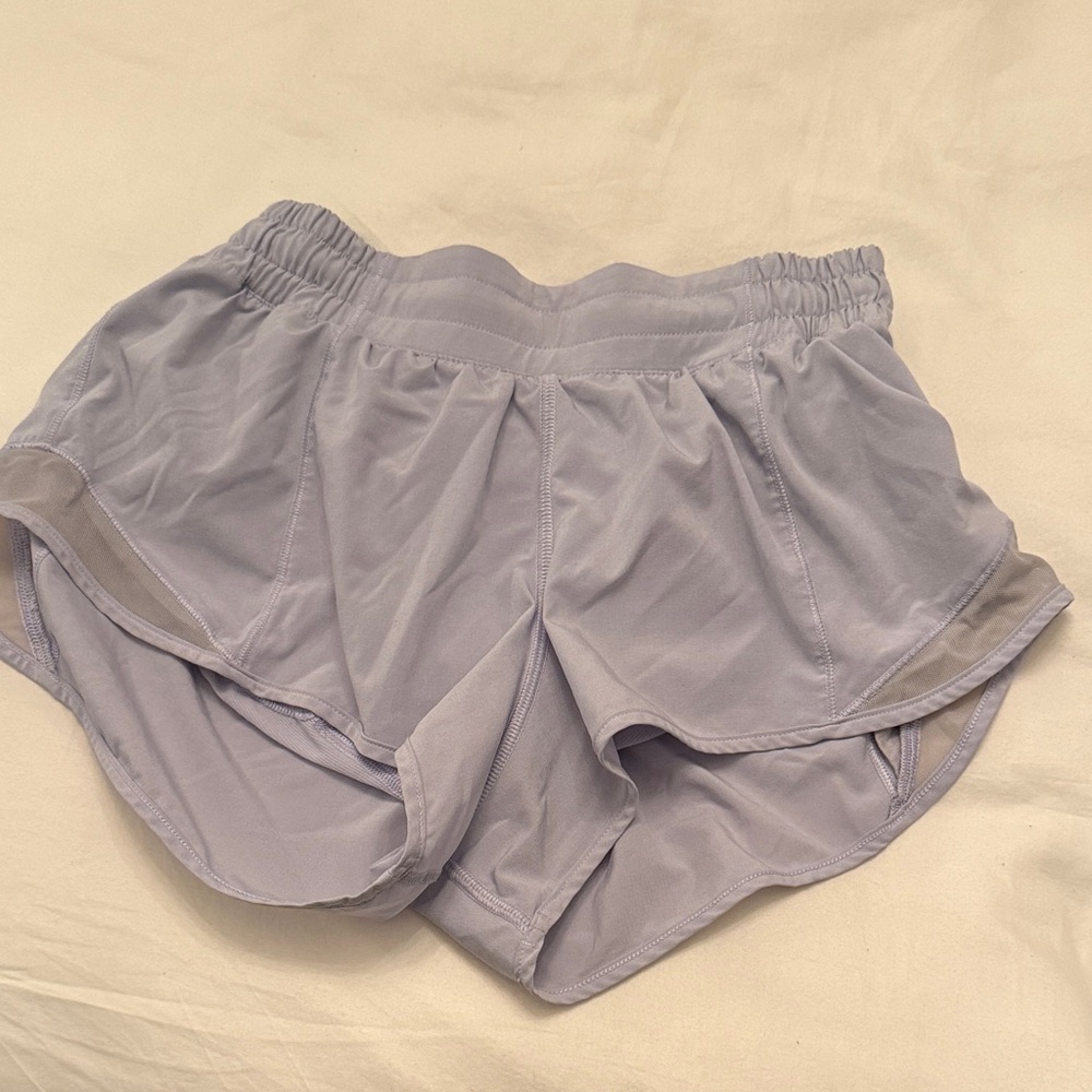 lululemon athletica Women's Light Gray Athletic Shorts